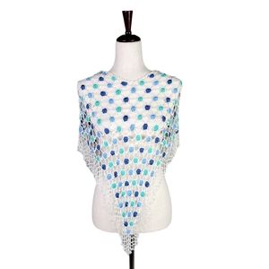 Vintage Crochet and Fully Beaded Shawl